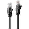 Image de Lindy - Cordon de raccordement - RJ-45 (M) pour RJ-45 (M) - 7.5 m - UTP - CAT 6 - moulé sans crochet bloqué - noir