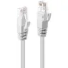 Image de Lindy - Cordon de raccordement - RJ-45 (M) pour RJ-45 (M) - 7.5 m - UTP - CAT 6 - moulé sans crochet bloqué - blanc