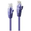 Image de Lindy - Cordon de raccordement - RJ-45 (M) pour RJ-45 (M) - 3 m - UTP - CAT 6 - moulé sans crochet bloqué - violet