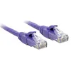 Image de Lindy - Câble réseau - RJ-45 (M) pour RJ-45 (M) - 5 m - UTP - CAT 6 - moulé sans crochet bloqué - violet