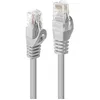 Image de Lindy - Cordon de raccordement - RJ-45 (M) pour RJ-45 (M) - 5 m - UTP - CAT 5e - moulé sans crochet bloqué - gris