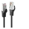 Image de Lindy - Cordon de raccordement - RJ-45 (M) pour RJ-45 (M) - 50 cm - paire torsadée écrantée (F/UTP) - CAT 5e - moulé sans crochet bloqué - noir