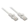 Image de Lindy - Cordon de raccordement - RJ-45 (M) pour RJ-45 (M) - 5 m - UTP - CAT 5e - moulé sans crochet - gris