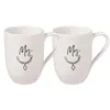 Image de Villeroy & Boch Villeroy & Boch - Statement Mrs And Mrs Set 2pcs. - Blanc