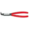 Image de KNIPEX 44 21 J11 Pince pour circlips pour circlips intÃ©rieurs d'alÃ©sage noire atramentisÃ©e gainÃ©es en plastique 130 mm