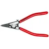 Image de Knipex KNIPEX 46 11 G1 Pince pour circlips pour colliers d'étranglement d'arbre noire atramentisée gainées en plastique 140 mm