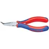 Image de Knipex PINCE DE PRÉHENSION POUR L'ÉLECTRONIQUE - BECS DEMI-RONDS COUDÉES - 145mm