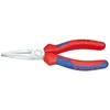 Image de Knipex Pince Ã  becs longs chromÃ©e avec gaines bi-matiÃ¨re 140 mm - 30 15 140