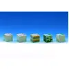 Image de Wedo 2702650 cube-mémo en plastique avec feuillets 10 x 10 cm transparent fumé