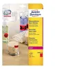 Image de Avery Zweckform L6005 - Papier - adhésif amovible - rouge fluo - A4 (210 x 297 mm) 20 étiquette(s) étiquettes