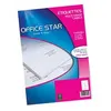 Image de Office Star - Blanc - A4 (210 x 297 mm) 100 étiquette(s) (100 feuille(s) x 1 étiquettes