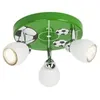 Image de Plafonnier LED à 3 lumières motif football Soccer
