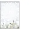 Image de Sigel Christmas Motif Paper White Stars - papier à motifs - 25 feuille(s)