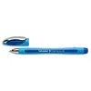 Image de Schneider Stylo Bille Ã Capuchon, Pointe Large, Corps Caoutchouc Confort, Encre Bleue