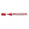 Image de Edding 3300 Marqueur IndÃ©lÃ©bile Pointe Ogive Rouge 10 PiÃ¨ces