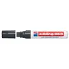 Image de edding - marqueur permanent 850, pointe biseautée, noir