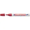 Image de edding - marqueur permanent industry 8300, pointe ogive, rouge