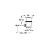 Image de Grohe GROHE Garniture de Vidage Pièces Détachées 28910000 (Import Allemagne)