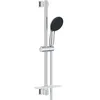Image de Grohe Ensemble de douche avec pommeau 2 jets. barre 60cm. flexible et tablette- GROHE Vitalio Start 110 26952001 - Economie d'eau - Chromé
