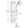 Image de Set de douche Eco EUPHORIA 600 mm chromÃ© 27230001