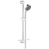 Image de Ensemble VITALIO COMFORT GROHE 26096000 douchette 3 jets + barre 60 cm + flexible 175 cm