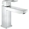 Image de GROHE Robinet de salle de bains Eurocube, corps lisse, bec medium, EcoJoy 23446000 Import Allemagne