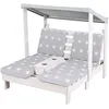 Image de Chaise Longue Double Pour Enfants Avec Coussin D'assise