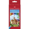 Image de Faber-Castell - crayons de couleur CASTLE, étui de 12