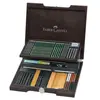 Image de Crayons et craies assorties Pitt monochrome coffret bois