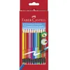Image de Faber-Castell - Crayons de couleur éffacables, étui en carton de 12
