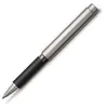 Image de FABER-CASTELL - Stylo roller BASIC, mat chromé, zone de préhension ergonomique avec couche de laque soft, coloré niveau d'encre visible, cartouche d'encre Liquid-