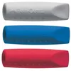 Image de Faber-Castell Faber-Castell Gommes "Grip 2001 Eraser Cap" Sachet De 2 (Gris/Bleu  Ou Gris/Rouge)