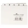 Image de Durable 367002 jeu de 25 intercalaires avec onglets imprimés a z format a7 blanc