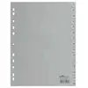 Image de Jeu intercalaire numérique a4 20 chiffres polypro gris durable 6522-10