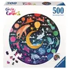 Image de Puzzle Ravensburger rond Rêves Circle of Colors 500 pièces