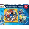 Image de Ravensburger-Puzzles 3x49 pieces - Les aventures de Sonic-4005555011330-A partir de 5 ans