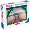 Image de Puzzle Passerelle du lac d’Annecy Ravensburger 1000 pièces