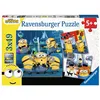 Image de Puzzles 3 x 49 pièces Ravensburger Drôles de Minions 2