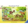 Image de Puzzle 15p Cadre Animaux de la forêt Ravensburger