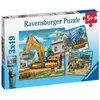 Image de Ravensburger Puzzle - Véhicules de construction, 3X49 pièces