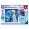 Image de Puzzle 3x49p Elsa, Anna et Olaf Frozen La Reine des Neiges Ravensburger