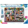 Image de Puzzle 100 p xxl - l'étagère du collectionneur disney