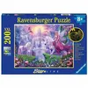 Image de Puzzle 200 pièces phosphorescentes Ravensburger - Royaume des Licornes