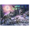 Image de Puzzle Ravensburger - Famille de loups, 150 pièces