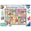 Image de Puzzle Ravensburger Squishmallows colorés 100 piecès XXL