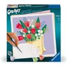 Image de CreArt 20x20 cm Bouquet de tulipes, Loisir créatif, Adulte, Peinture par numéros, 25518,