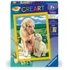 Image de CreArt Kids 18x24cm Amour maternel, Kit de peinture par numéros Numéro d'Art, Des 7 ans, 25827,