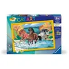 Image de CreArt Kids 31x21cm Horde de chevaux, Kit de peinture par numéros Numéro d'Art, Des 9 ans, 25846,