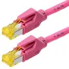Image de Draka patchcable s ftp pimf cat 6a iso iec magenta 3m - pour 10 gigabit s, halogenfrei, avec draka uc900 cable et hirose tm31 pr
