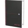Image de Oxford black n red 400047608 cahier à spirales a4 140 pages noir